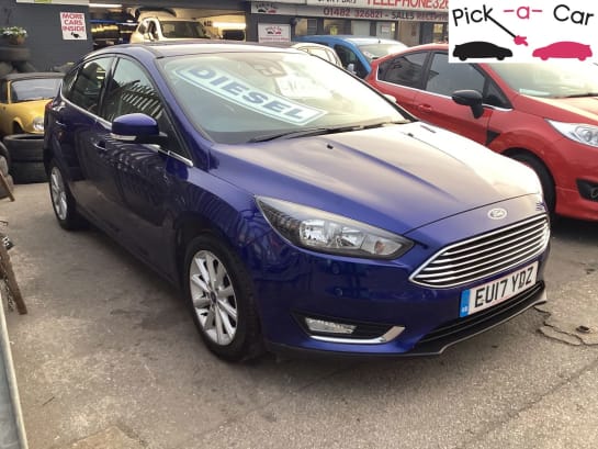 A 2017 FORD FOCUS 1.5L TITANIUM TDCI Hatchback 5dr Diesel Manual Euro 6 (118 bhp)