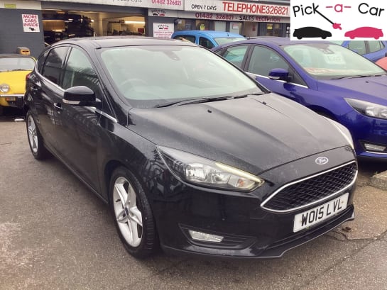 A 2015 FORD FOCUS 1.5L Zetec TDCI Hatchback 5dr Diesel Manual Euro 6 (118 bhp)