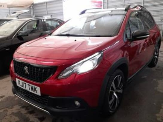 A 2017 PEUGEOT 2008 1.6L BLUE HDI S/S GT LINE 5dr Diesel Manual Euro 6 (120 bhp)