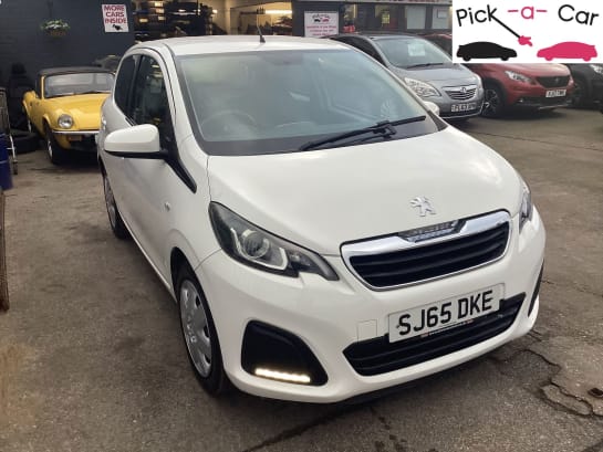 A 2015 PEUGEOT 108 1.0L ACTIVE Hatchback 5dr Petrol Manual Euro 6 (68 bhp)