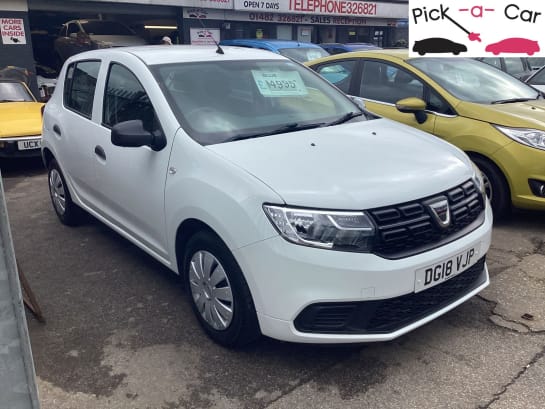 A 2018 DACIA SANDERO 1.0L Ambiance SCe Hatchback 5dr Petrol Manual Euro 6 (72 bhp)