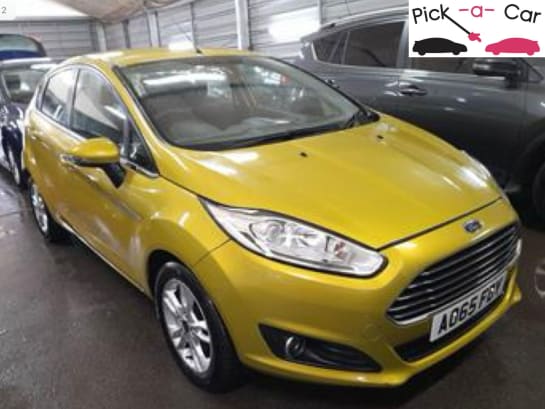 A 2015 FORD FIESTA 1.2L ZETEC Hatchback 5dr Petrol Manual Euro 6 (81 bhp)