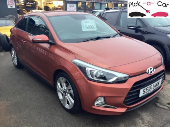 A 2016 HYUNDAI I20 1.2L MPI SPORT Coupe 3dr Petrol Manual Euro 6 (83 bhp)