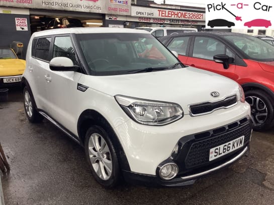 A 2016 KIA SOUL 1.6L Urban CRDi Semi-Auto SUV 5dr Diesel Semi Automatic Euro 6 (134 bhp)