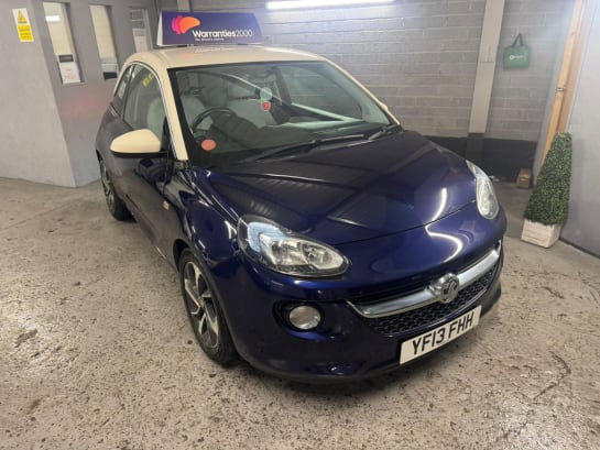 A 2013 VAUXHALL ADAM 1.2 16v JAM Hatchback 3dr Petrol Manual Euro 5 (70 ps)