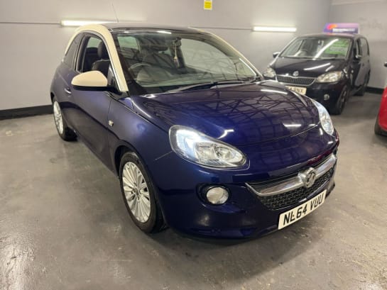 A 2014 VAUXHALL ADAM 1.4 16v GLAM Hatchback 3dr Petrol Manual Euro 5 (87 ps)