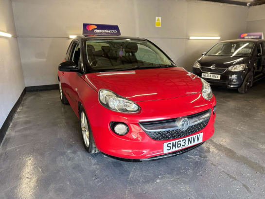 A 2014 VAUXHALL ADAM 1.2 ecoFLEX 16v JAM Hatchback 3dr Petrol Manual Euro 5 (s/s) (70 ps)