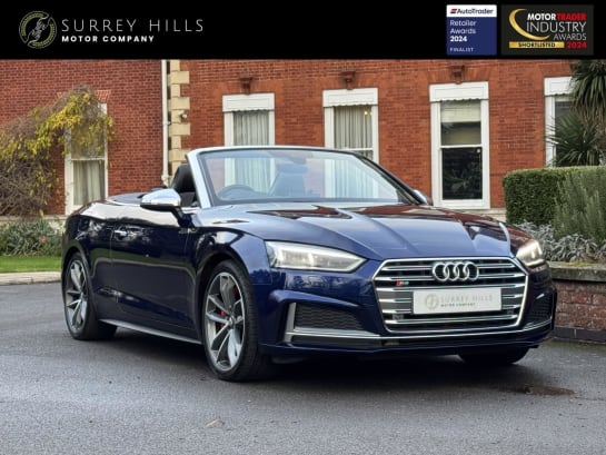 A 2017 AUDI S5 3.0 TFSI V6 Cabriolet 2dr Petrol Tiptronic quattro Euro 6 (s/s) (354 ps)