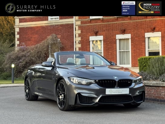 A 2018 BMW M4 3.0 BiTurbo Competition Convertible 2dr Petrol DCT Euro 6 (s/s) (450 ps)