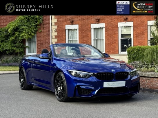 A 2019 BMW M4 3.0 BiTurbo GPF Competition Convertible 2dr Petrol DCT Euro 6 (s/s) (450 ps)