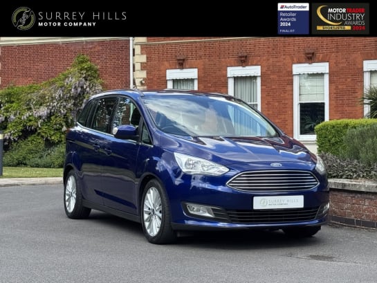 A 2017 FORD GRAND C-MAX 1.0T EcoBoost Titanium MPV 5dr Petrol Manual Euro 6 (s/s) (125 ps)