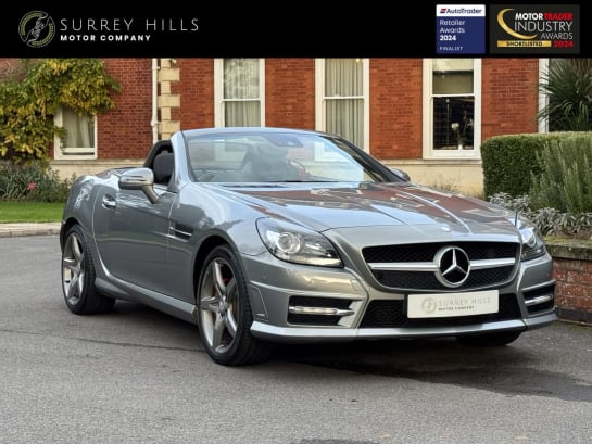 A 2012 MERCEDES-BENZ SLK 1.8 SLK250 BlueEfficiency AMG Sport Convertible 2dr Petrol G-Tronic+ Euro 5 (s/s) (204 ps)