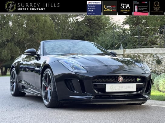A 2015 JAGUAR F-TYPE 5.0 V8 R Convertible 2dr Petrol Auto AWD Euro 6 (s/s) (550 ps)