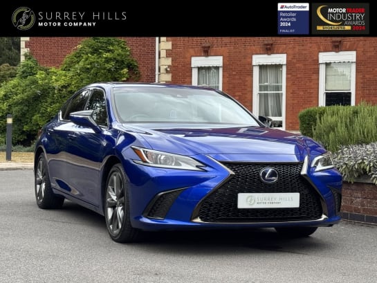 A 2021 LEXUS ES 2.5 300h F Sport Saloon 4dr Petrol Hybrid E-CVT Euro 6 (s/s) (218 ps)
