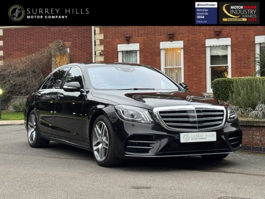 A 2019 MERCEDES-BENZ S CLASS 3.0 S500L MHEV AMG Line (Executive, Premium Plus) Saloon 4dr Petrol G-Tronic+ Euro 6 (s/s) (457 ps)