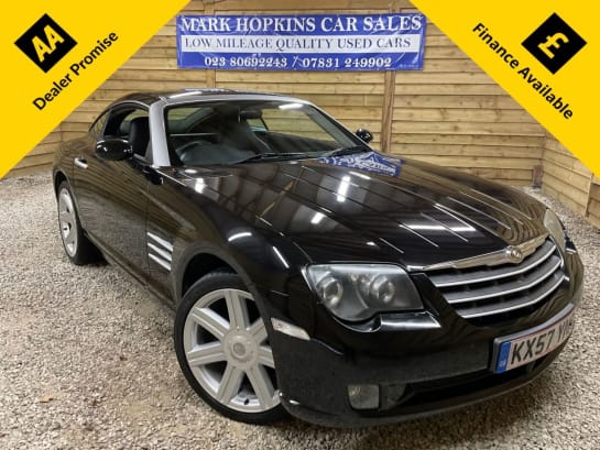 A null CHRYSLER CROSSFIRE 3.2 Coupe 2dr Petrol Manual (250 g/km, 215 bhp) **EXTREMELY LOW MILEAGE**