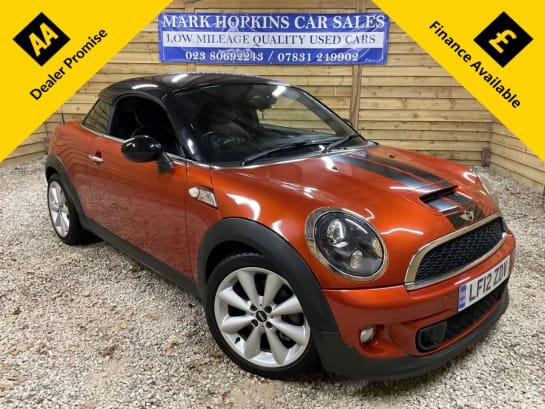 A null MINI COUPE 1.6 Cooper S Coupe 2dr Petrol Auto Euro 5 (184 ps) HUGE SPEC AUTO £8995 FAC