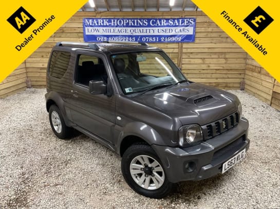 A null SUZUKI JIMNY 1.3 VVT SZ4 SUV 3dr Petrol Auto 4WD Euro 5 (85 ps) *TWO OWNERS** LEATHER**