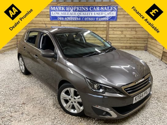 A null PEUGEOT 308 2.0 BlueHDi Allure Hatchback 5dr Diesel Auto Euro 6 (s/s) (150 ps) ONE OWNE