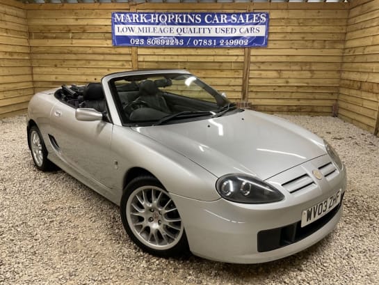 A null MG TF 1.8 Convertible 2dr Petrol Manual (189 g/km, 134 bhp) DEMO+TWO OWNER ALLOYS