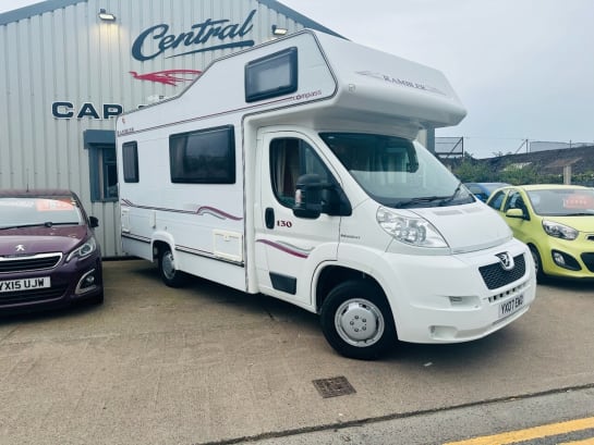 A null PEUGEOT COMPASS AVANTEGARDE RAMBLER 130 4 BERTH MOTORHOME CAMPERVAN FINANCE PX SWIFT AUTOTRAIL AUTOSLEE