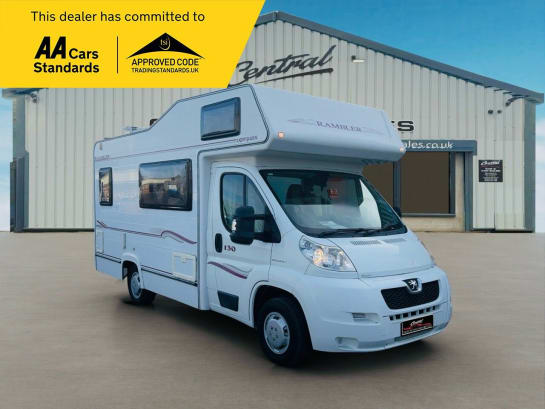 A null PEUGEOT COMPASS AVANTEGARDE Rambler Avantgarde 130 4 Berth Mortorhome LOW MILEAGE -- SUPER CLEAN - SOLA