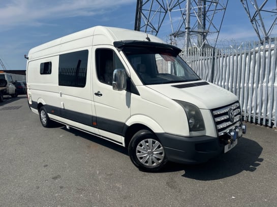 A null VOLKSWAGEN CRAFTER CR35 TDI CAMPER CONVERSION 2 BERTH MOTORHOME PART EXCHANGE WELCOME