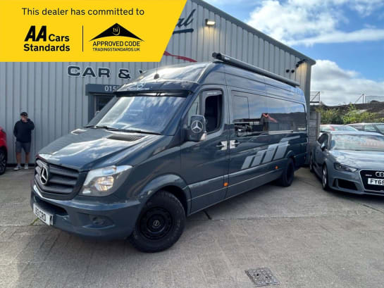 A null MERCEDES-BENZ SPRINTER 316 CDI 2 Berth CamperVan End Bed VIP Conversion ONE OFF NO EXPENSE SPARED