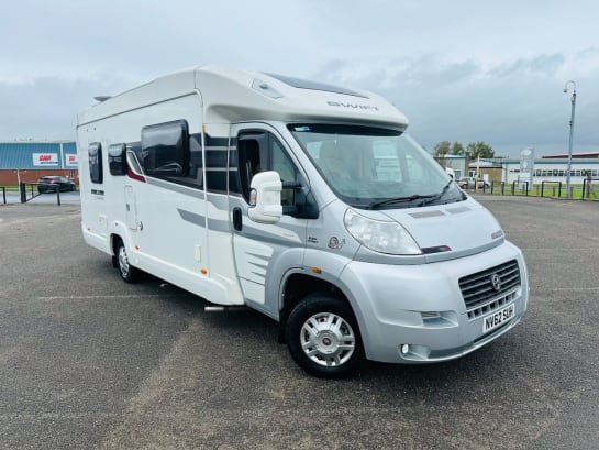 A null FIAT SWIFT BOLERO MULTIJET 130BHP 2 BERTH LOW PROFILE AUTOTRAIL HYMER ELDDIS CHAUSSON BESSACA