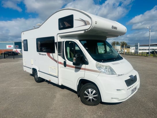 A null PEUGEOT ELDDIS AUTOQUEST 130 2.2 MULTIJET 4 BERTH MOTORHOME CAMPERVAN SWIFT HYMER AUTOTRAIL AUTOSLEE