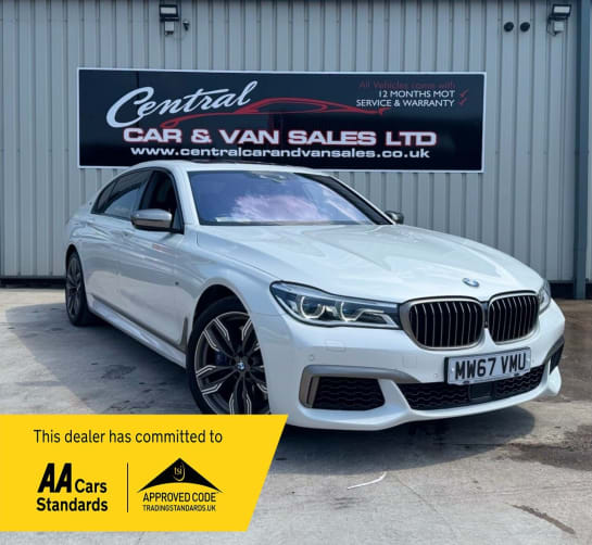 A null BMW 7 SERIES M760L 6.6 Twin Turbo V12 Limousine XDrive Euro 6 (610 ps) Leather - Double