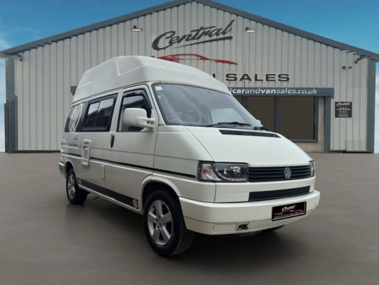 A null VOLKSWAGEN TRANSPORTER CAMPERVAN 2 Berth High Roof Electric Bed PX Welcome Electric Rock & Roll Bed, VGC