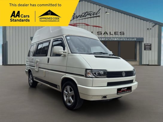 A null VOLKSWAGEN TRANSPORTER CAMPERVAN 2 Berth High Roof Electric Bed PX Welcome Electric Rock & Roll Bed, VGC