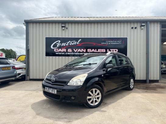 A null TOYOTA COROLLA VERSO 1.8 VVT-i T Spirit MPV 5dr Petrol Manual (184 g/km, 127 bhp) Full MOT, 3 mo