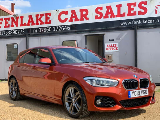 A null BMW 1 SERIES 1.5 118I M SPORT 5d 134 BHP + SAT NAV + CRUSIE + DAB RADIO +