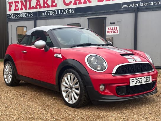 A null MINI COUPE 1.6 Cooper S Coupe 2dr Petrol Manual Euro 5 (s/s) (184 ps) + BLK LTHRS+ SAT