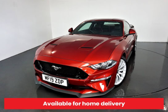 A null FORD MUSTANG 5.0 GT 2d AUTO-1 OWNER FROM NEW-LOW MILEAGE EXAMPLE FINISHED IN RUBY RED WI