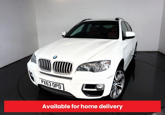 A null BMW X6 3.0 XDRIVE40D 4d-VERMILION RED NEVADA LEATHER-20" ALLOYS-AUTOMATIC TAILGATE