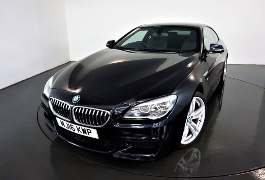 A null BMW 6 SERIES 3.0 640D M SPORT 2d 309 BHP-2 OWNER CAR-20" ALLOY WHEELS-FINISHED IN CARBON