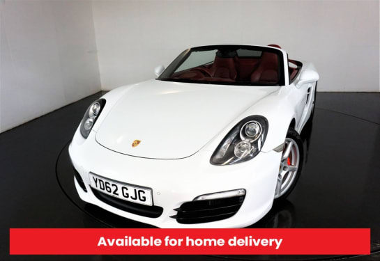 A null PORSCHE BOXSTER 3.4 24V S PDK 2d AUTO-PURE WHITE EXTERIOR WITH RED CABRIOLET ROOF AND CARRE