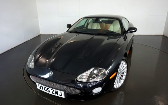 A 2005 JAGUAR XK8 XKR COUPE