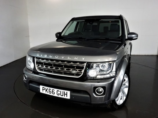 A null LAND ROVER DISCOVERY 4 3.0 SDV6 GRAPHITE 5d AUTO 255 BHP-2 FORMER KEEPERS-BLACK LEATHER-7 SEATS-ME