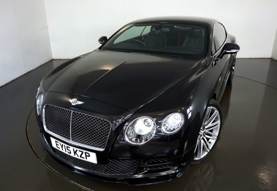 A null BENTLEY CONTINENTAL 6.0 GT SPEED 2d 616 BHP-SUPERB LOW MILEAGE EXAMPLE FINISHED IN BELUGA METAL