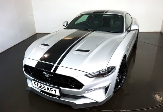 A null FORD MUSTANG 5.0 GT 2d 444 BHP-FANTASTIC LOW MILEAGE EXAMPLE-FINISHED IN ICONIC SILVER M