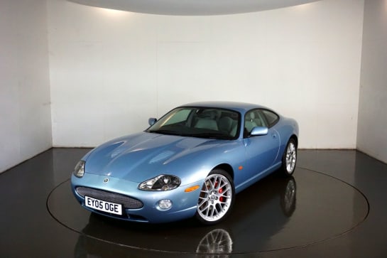 A null JAGUAR XKR 4.2 S XKR COUPE 2d 400 BHP-1 Owner from new-Finished in Frost Blue metallic