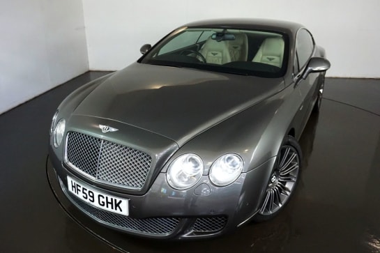 A null BENTLEY CONTINENTAL 6.0 GT SPEED 2d 601 BHP-Superb example finished in Granite Grey metallic-Ma