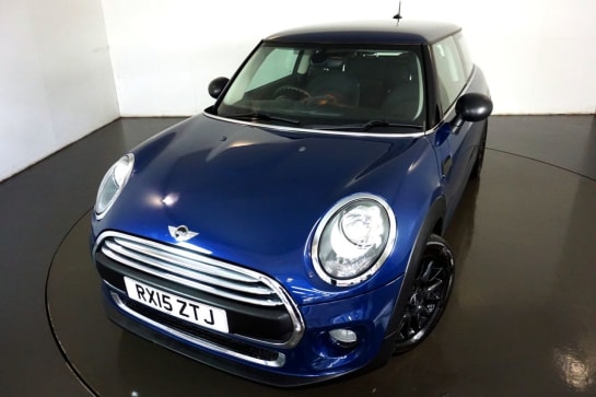 A null MINI HATCH ONE 1.2 ONE 3d 101 BHP-Factory extras worth £1,575-1 FORMER KEEPER-FINISHED IN