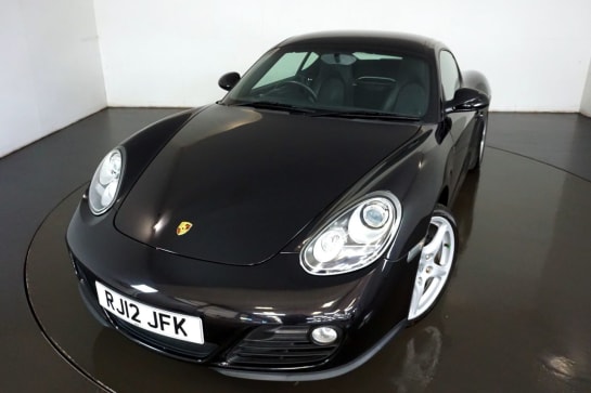 A null PORSCHE CAYMAN 2.9 24V 2d 265 BHP-1 OWNER FROM NEW-FINISHED IN BASALT BLACK METALLIC WITH