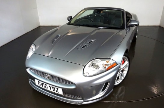 A null JAGUAR XKR 5.0 2d Convertible 510 BHP-STUNNING LOW MILEAGE EXAMPLE-FINISHED IN LUNAR G