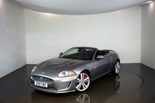 A null JAGUAR XKR 5.0 2d Convertible 510 BHP-STUNNING LOW MILEAGE EXAMPLE-FINISHED IN LUNAR G